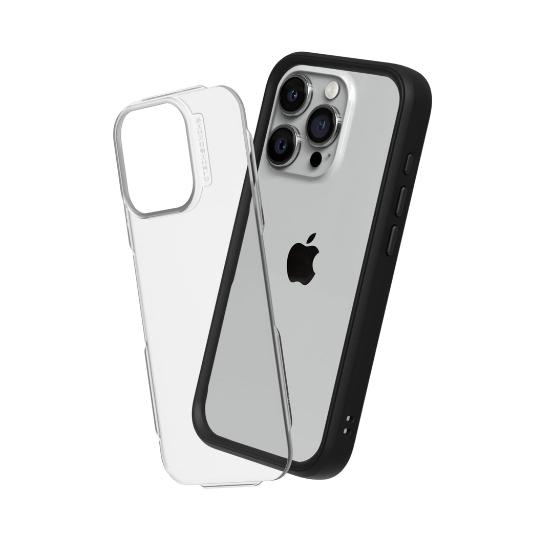 RhinoShield Modulares Case kompatibel mit [iPhone 15 Pro Max] | Mod NX - Anpassbare &amp; stossdämpfende