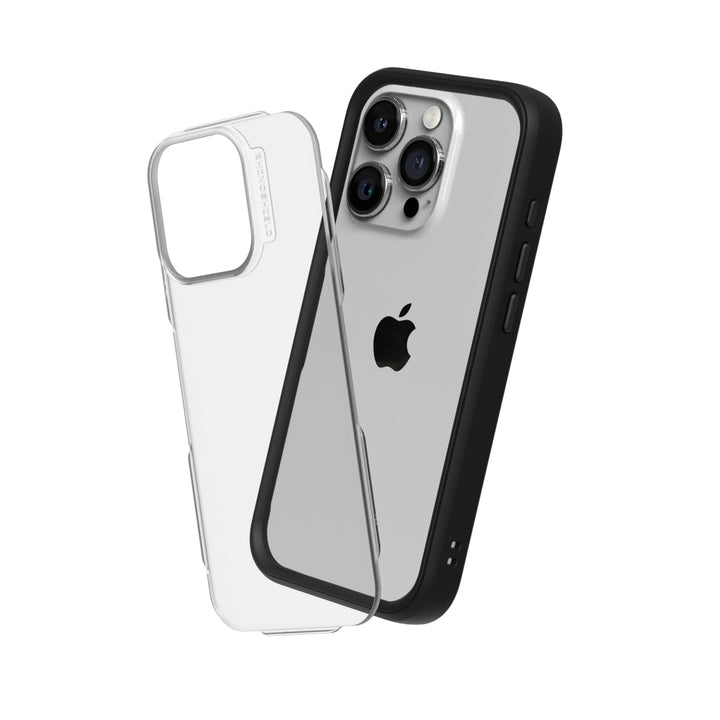 RhinoShield Modulares Case kompatibel mit [iPhone 15 Pro Max] | Mod NX - Anpassbare &amp; stossdämpfende