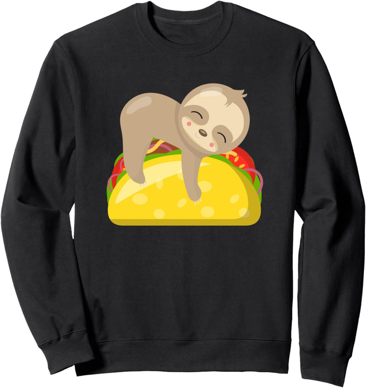 Faultier-Taco Lustiger mexikanischer Cinco De Mayo-Tier Sweatshirt