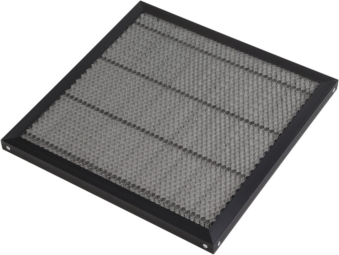 Laser-Arbeitstisch, 400 x 400 mm, Mesh-Design, Aluminiumlegierung, Waben-Arbeitsplattenplattform