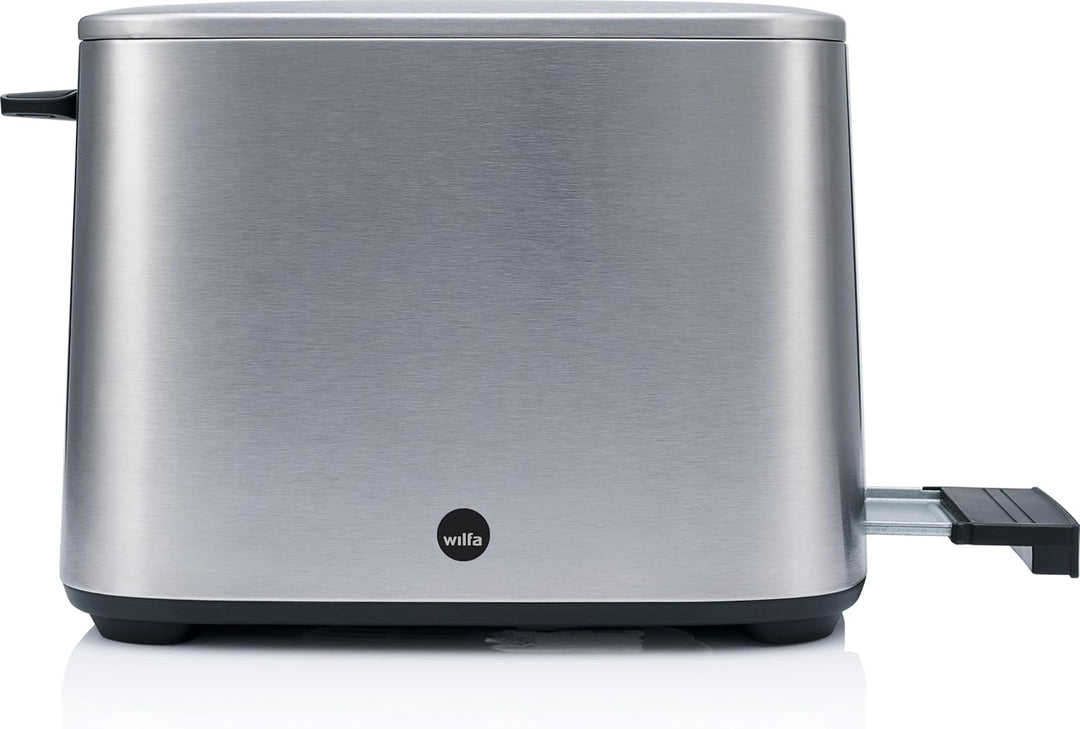 Wilfa CLASSIC Toaster - aus Edelstahl, verstellbare Hitzeeinstellungen mit Auftau-, Wiederaufheiz- u