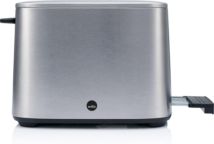 Wilfa CLASSIC Toaster - aus Edelstahl, verstellbare Hitzeeinstellungen mit Auftau-, Wiederaufheiz- u