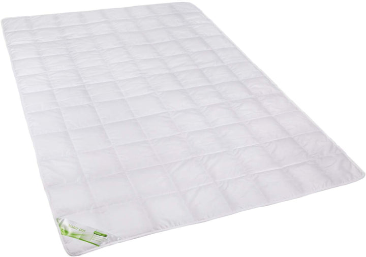 franknatur Kinderbettdecke Bettdecke Sommer Lyocell Tencel Baumwolle 100x135 Weiss 100 x 135 cm, 100