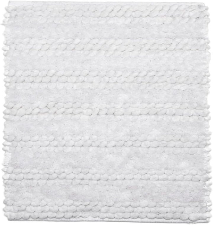 Heckett Lane Roberto Bidet Mat, Polyester, blank, 60 x 60 cm