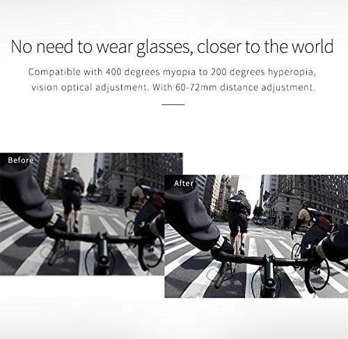 VR-Set Virtual Reality VR für Telefon, kabelloses Bluetooth-VR-Headset VR-Brille 110 ° FOV, unterstü