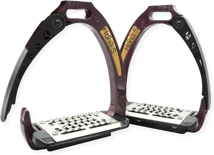 Horses Sicherheitsbügel, entworfen für maximale Sicherheit und Komfort des Reiters, modern und elega
