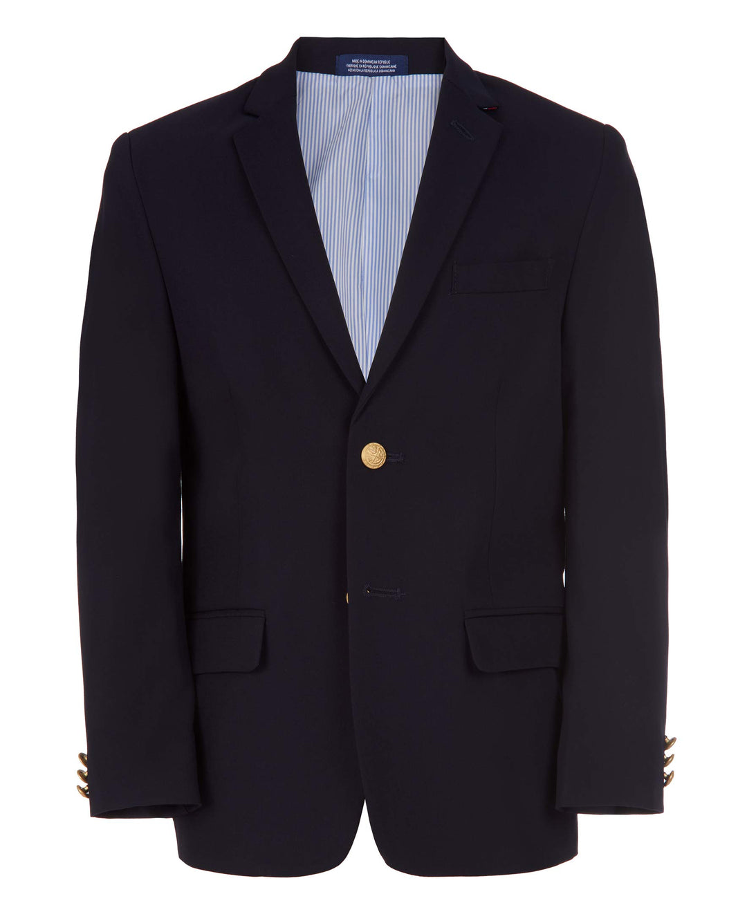 Izod Jungen Brass Button Blazer Jacket Blazer 10 Husky Blaues Indigo, 10 Husky Blaues Indigo