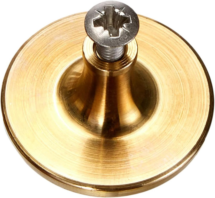 Staub 1190112 Messingknauf, mittel, schwarz, 3,0x3,0x1,8 cm Messing 3 cm, Messing 3 cm