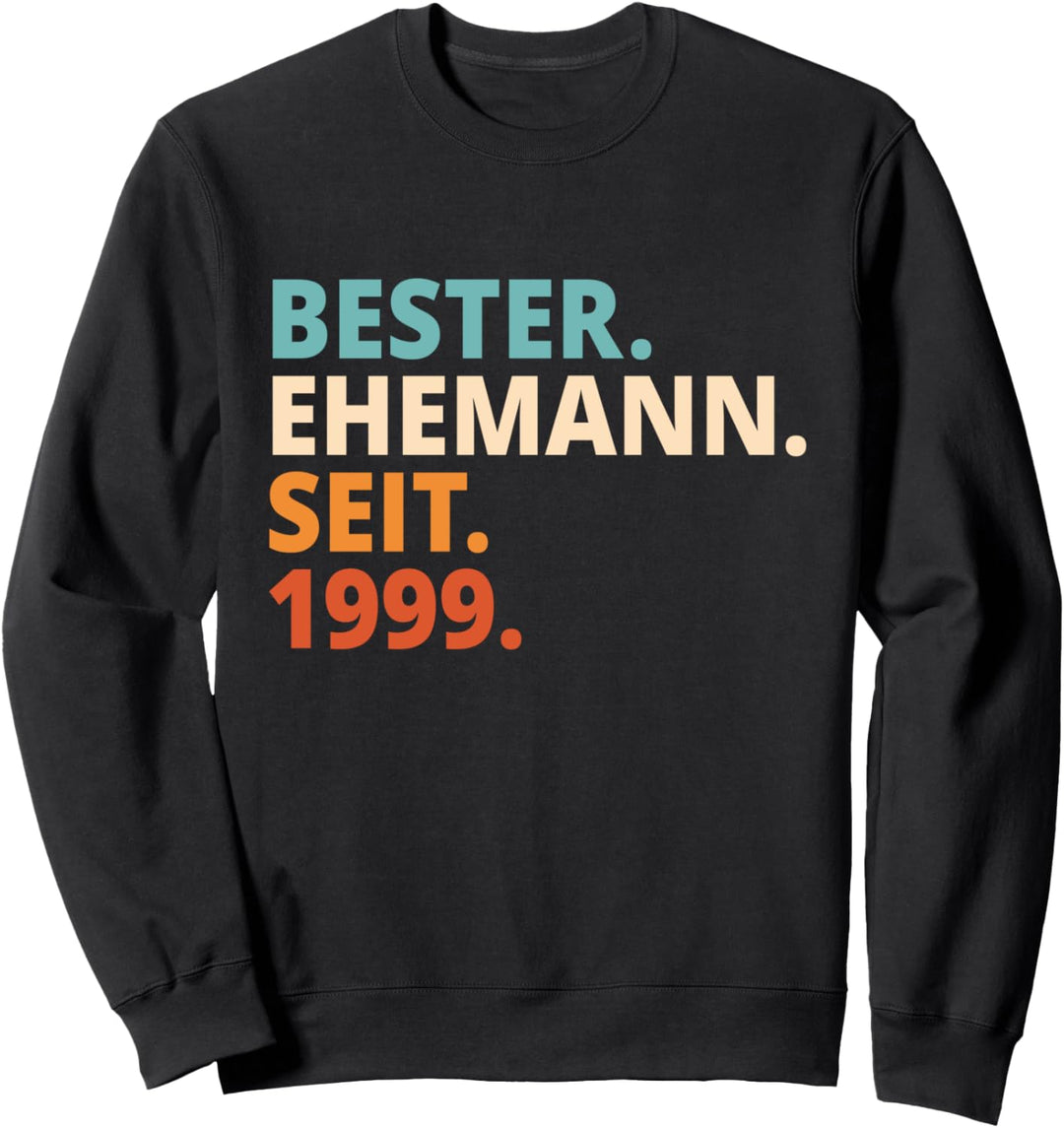 Bester Ehemann Seit 1999 23. Hochzeitstag Sweatshirt