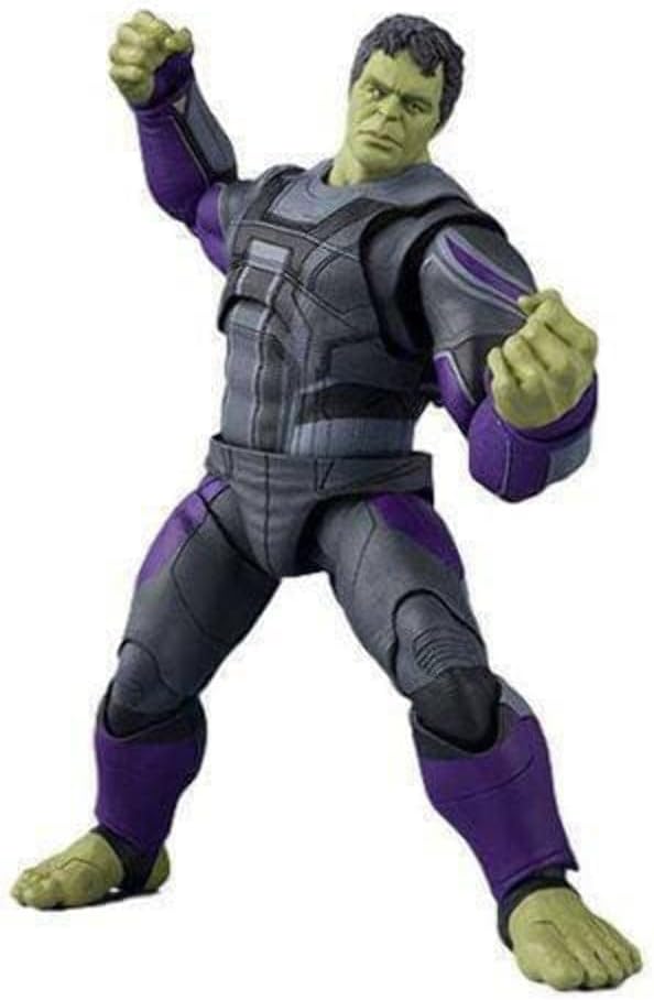 BANDAI Hulk Marvel Comics Avengers Endgame S.H. Figuarts 19 cm Actionfigur, Mehrfarbig