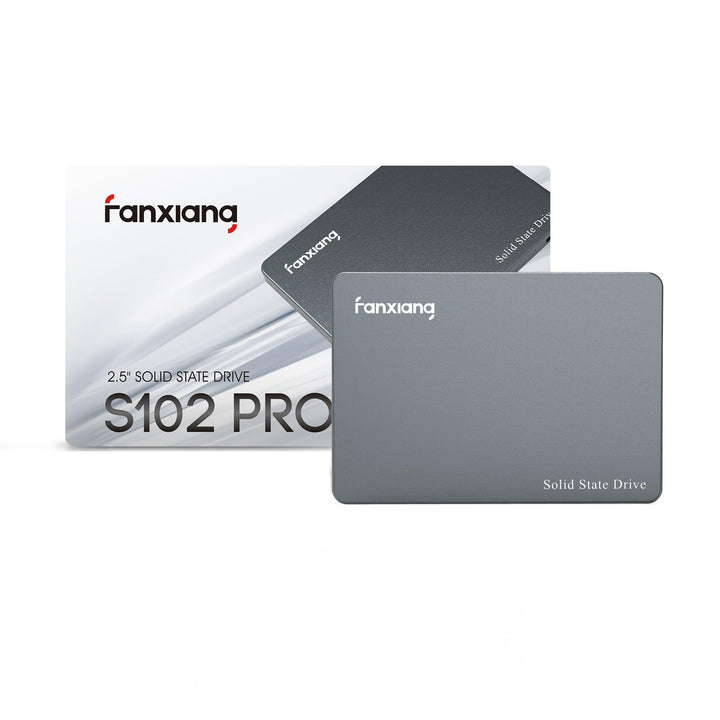 fanxiang Interne SSD Festplatte 2TB SATA III 2,5 Zoll, 570MB/s Lesen, 520MB/s Schreiben, Interne SSD