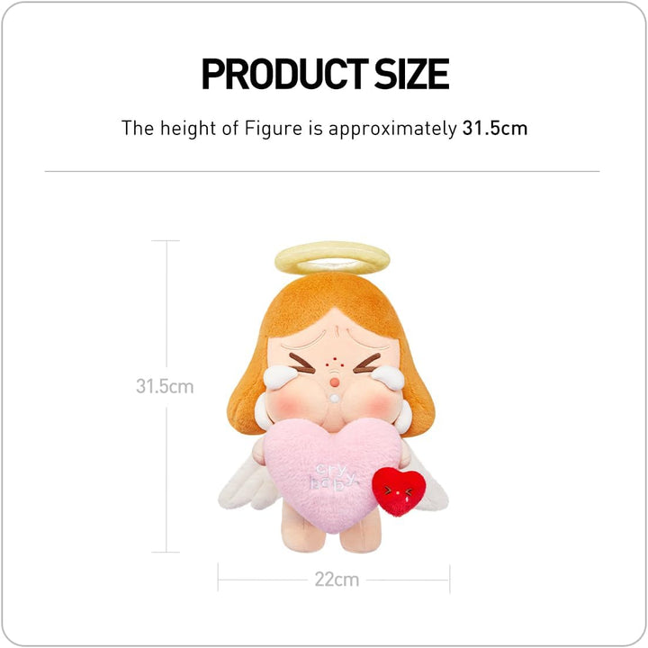 POP MART Crybaby Crying for Love Series-Plush Gift Box Sammelfiguren Sammler Kunstspielzeug Spielzeu