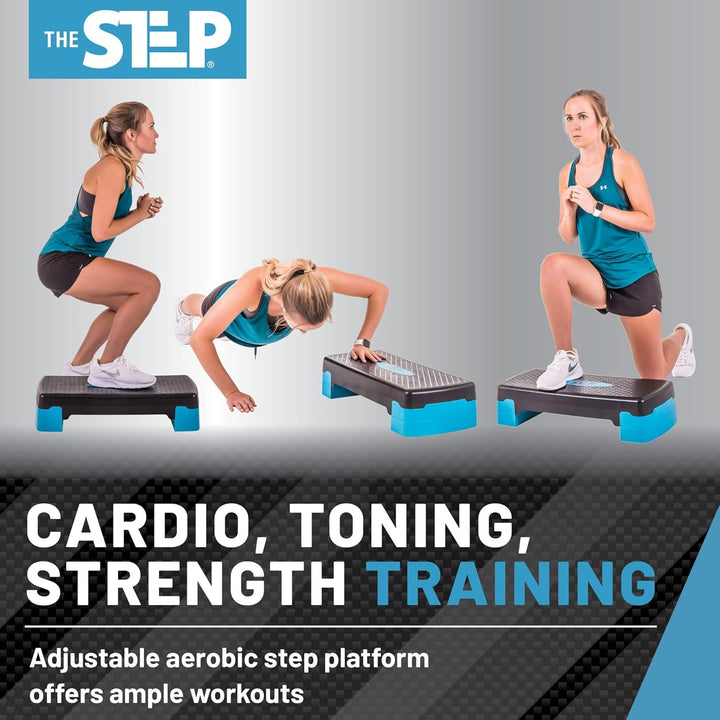The Step Home Gym Workout System für Rumpf, Kraft, Stabilität und Widerstandstraining Schritt, Schri