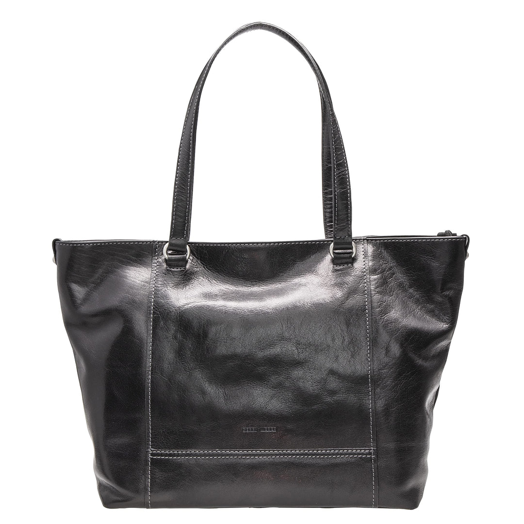 Gerry Weber - Damen Shopper Lugano Schwarz (Black 900), Schwarz (Black 900)