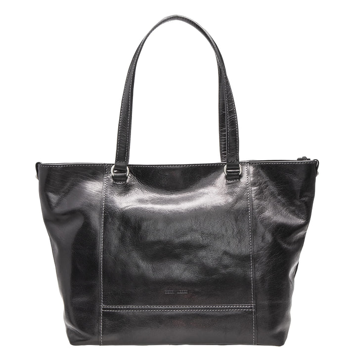 Gerry Weber - Damen Shopper Lugano Schwarz (Black 900), Schwarz (Black 900)
