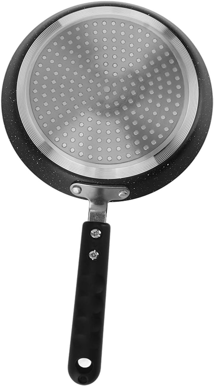 Tissting Crepe Pfanne, 20cm Antihaftpfanne pan Pfannkuchen Runde Omelette Pfanne Sandwichmaker Grill