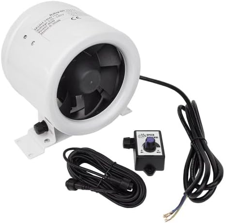 Rohrventilator Dalap MF 150 mit EC Motor und Drehzahlregler