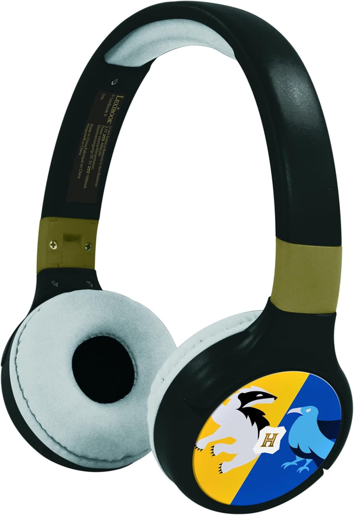 Lexibook - Warner Harry Potter - 2-in-1 Audio-Kopfhörer mit Bluetooth und Kabel, Stereo, drahtlos, v