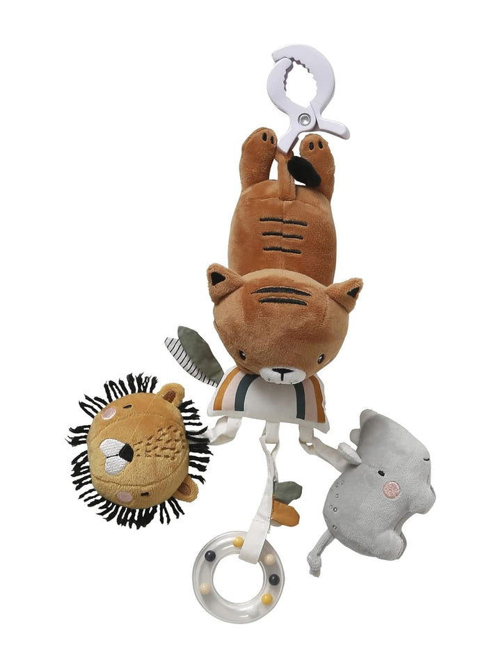 Vertbaudet Baby Lernspielzeug,Tansania mit Clip Mehrfarbig ONE Size, Mehrfarbig