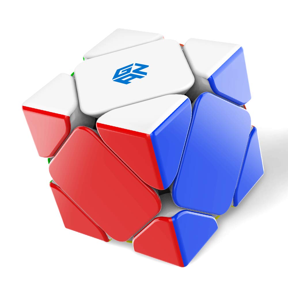 GAN Skewb, 8 Magnete Speedcube Gans Cube Magischer Würfel Puzzle Cube Spielzeug (8 Magnete Standard-