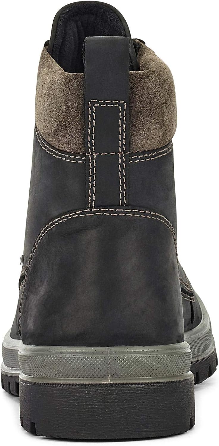 Legero Herren Montana Schneestiefel 40 EU Weit Schwarz Schwarz 0100, 40 EU Weit Schwarz Schwarz 0100