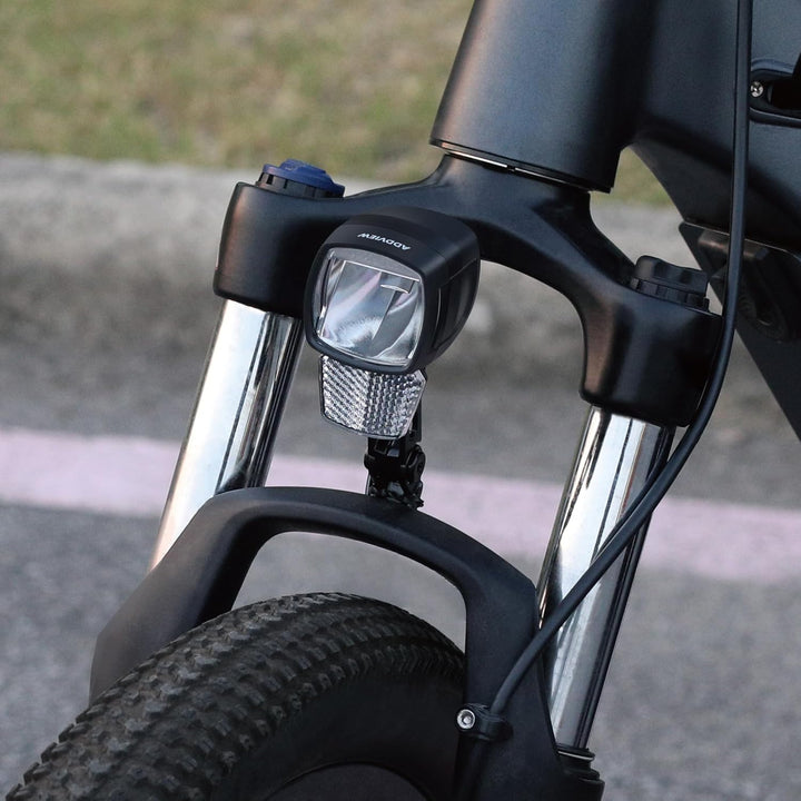 E-Bike Frontlicht 120 Lux Hammer E120 – LED Fahrradlampe, StVZO &amp; ECE zugelassen, Aluminium/ABS, was