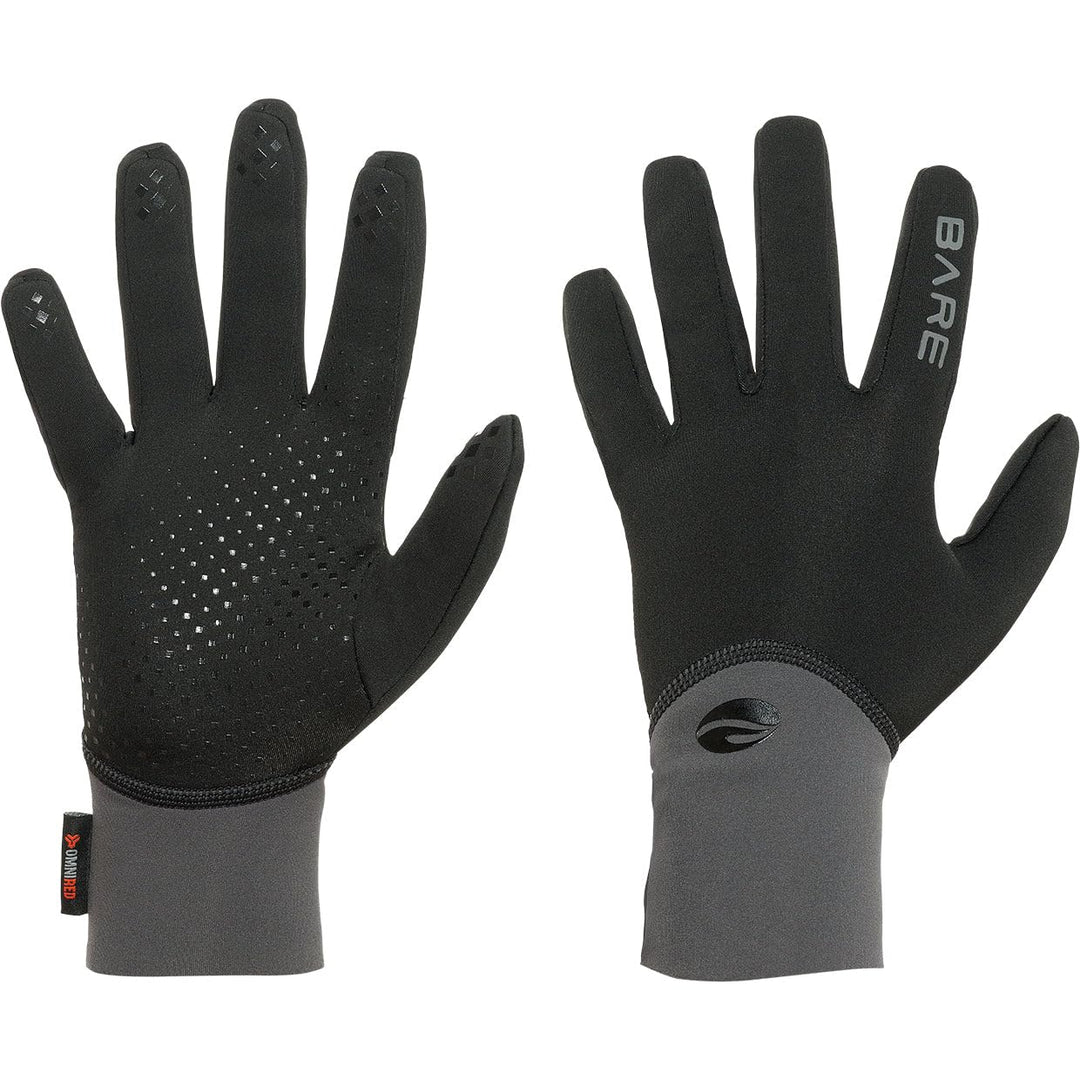 Bare Exowear Handschuhe Nass Trocken Unterziehhandschuh Schwarz XL, Schwarz XL