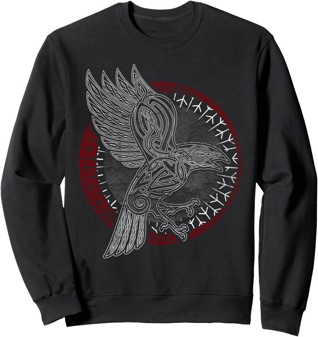 Nordmann Norse Raven Wikinger Odins Raben Sweatshirt