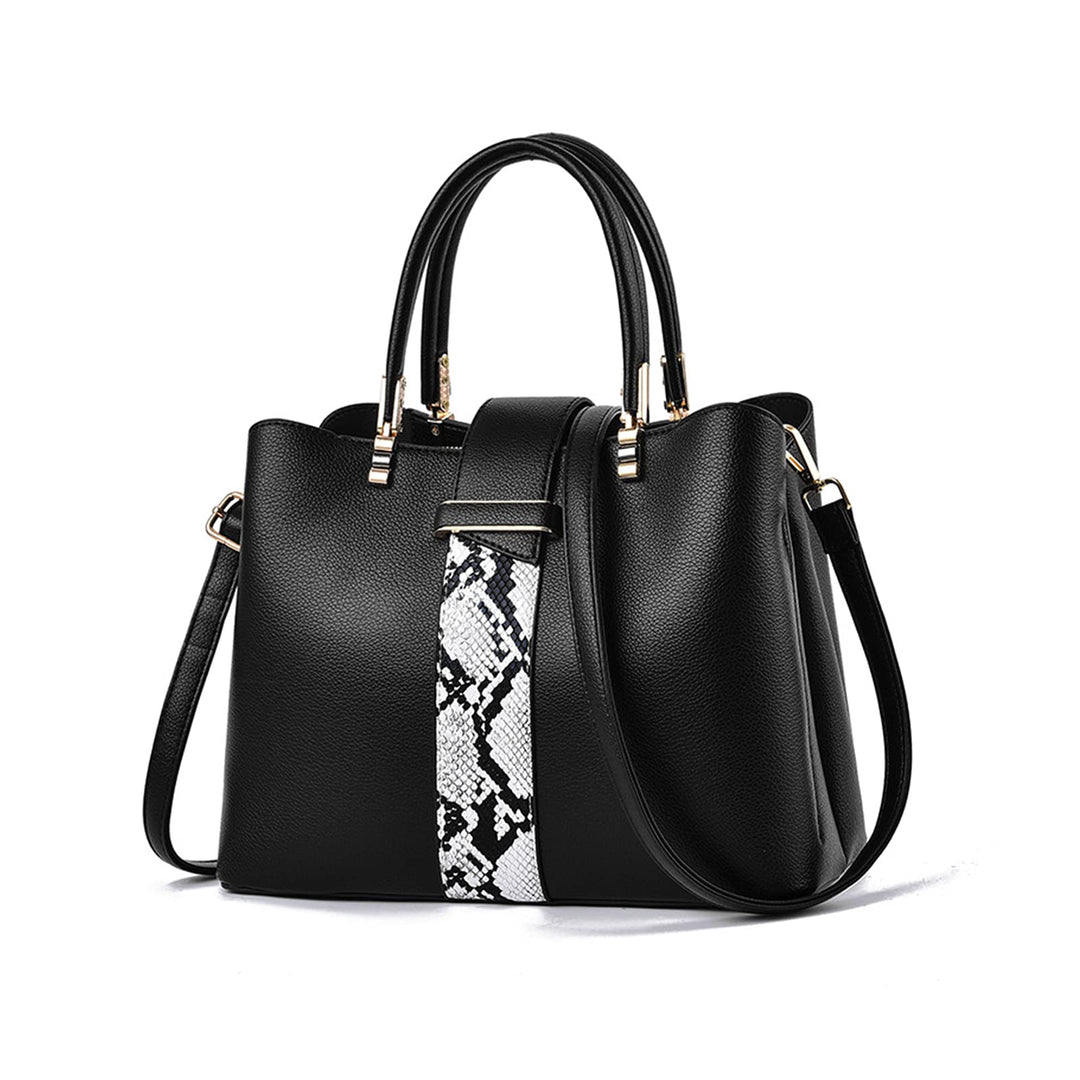 NICOLE & DORIS Frauen Tasche Designer Damen Handtasche Stilvolle Schultertasche Henkeltasche Mittelg