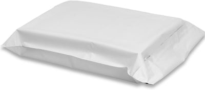 200 Versandtüten Coex Versandbeutel für Kleidung Versandtaschen 400 x 500 mm [60my] Weiss/Schwarz, 2