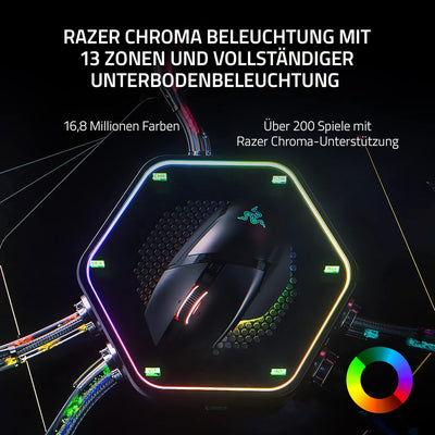 Razer Basilisk V3 Pro - Anpassbare kabellose Gaming-Maus mit Razer HyperScroll Tilt Wheel (Focus Pro