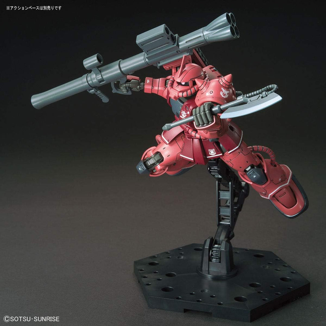 Bandai 1/144 HG MS-06S Zaku II Red Comet Ver. Mobile Suit Gundam The Origin
