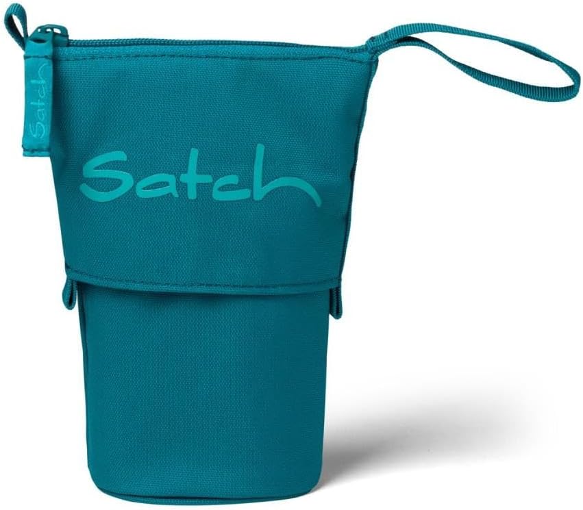 Satch Pack Pencil Slider Edition Schulrucksack Set 3tlg. inkl. Sporttasche (Deep Petrol), Deep Petro