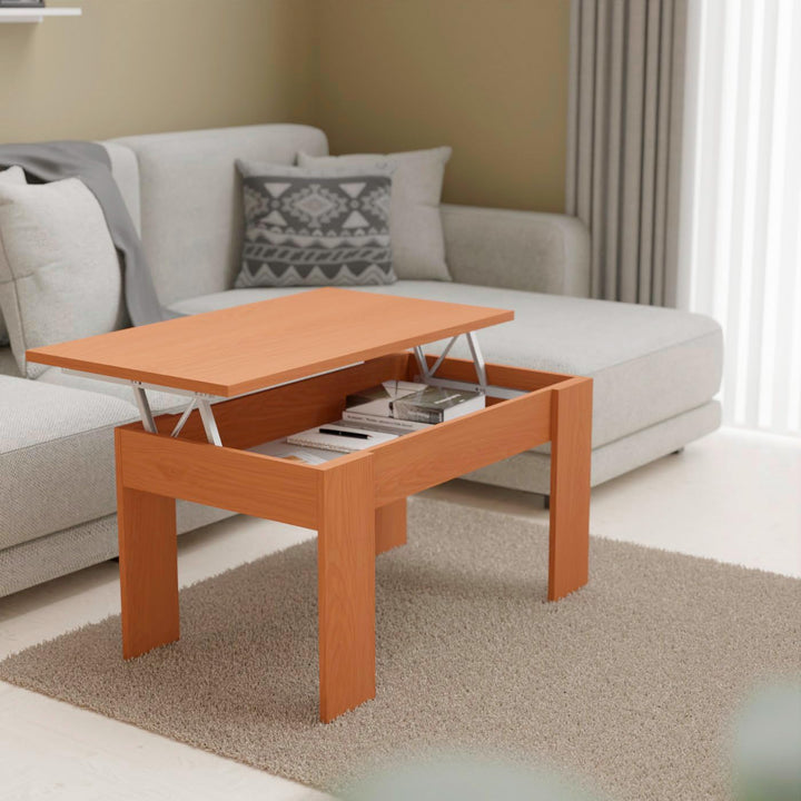 Dreaming Online 0 Höhenverstellbarer Couchtisch, Wohnzimmer-oder Esszimmertisch, Masse: 90 cm (Breit