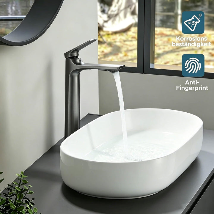 Waschtischarmatur, Wasserhahn Bad, Waschbecken Badarmatur, Einhand Mischbatterie modern – Armatur Ba
