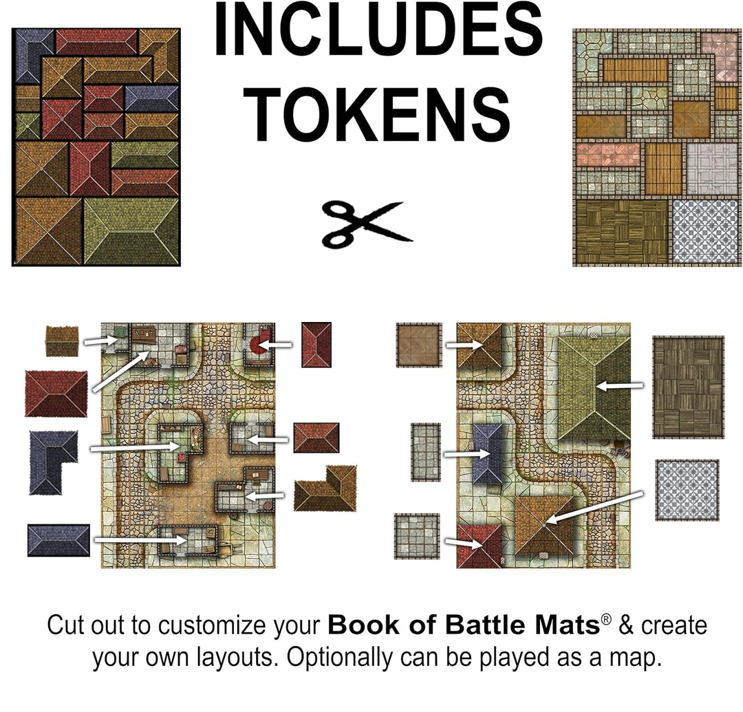 Loke Battle Mats | Giant Book of Streets Sewers & Cemeteries