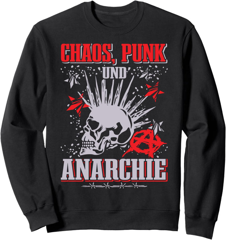 Punk Rock Pogo Anarchie Outfit für Punks + Punk Rocker Punk Sweatshirt