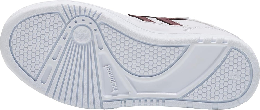 hummel Unisex Kinder Camden High Jr Sneaker 26 EU White Red, 26 EU White Red