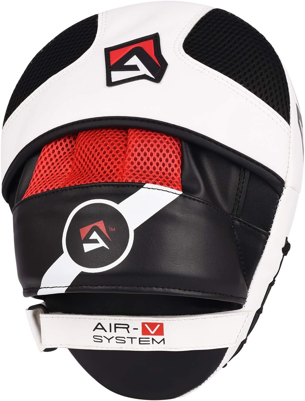 AQF Pratzen Boxen Rex Leder Handpratzen, Boxpads, Kampfsport Self Defense Trainerpratzen Schlagpolst