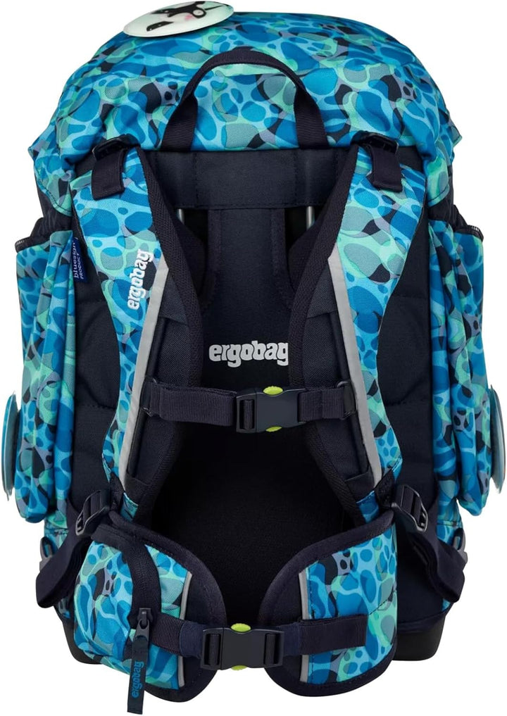 ergobag Pack Set ergonomischer Schulrucksack flexibel 6-teilig Set 1. Klasse Grundschule für Mädchen