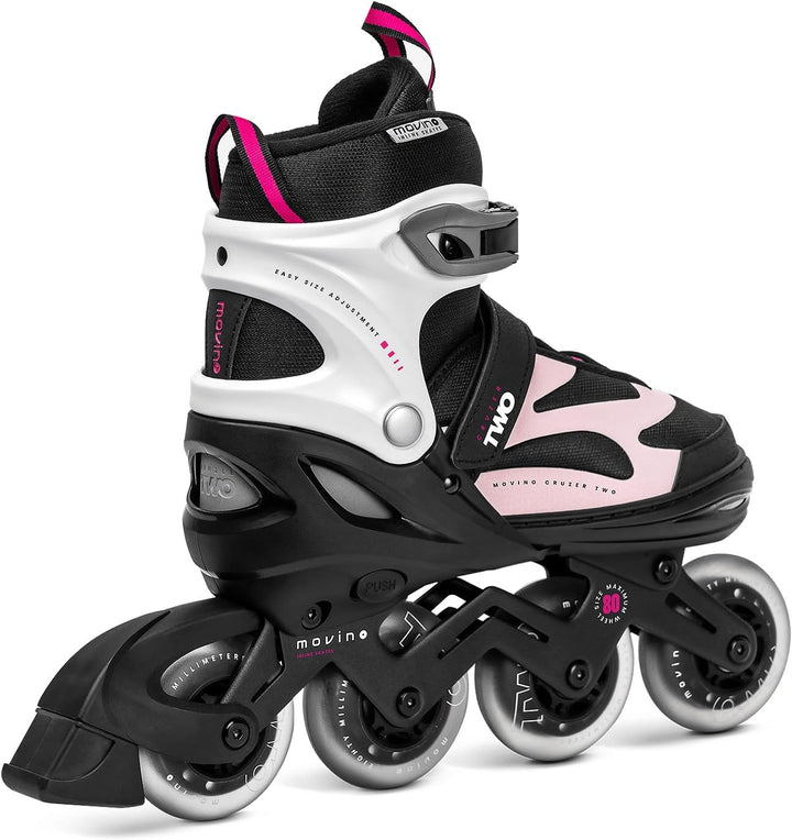 Movino Inline Skates Cruzer Two Rollschuhe Kinder Mädchen Jungen Inliner Rollerskates Fitness Sport