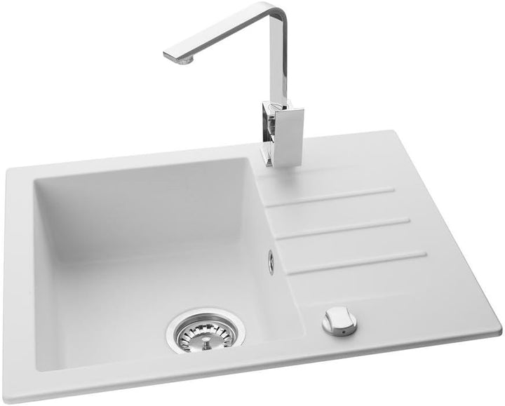 Axis Kitchen Mojito 20 Axis Weiss Küchenspüle Material Axigranit 45er Unterschrank Spülbecken Siphon