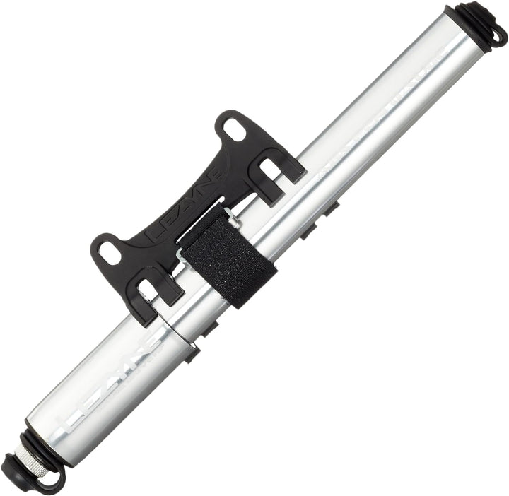 Lezyne Minipumpe CNC Gauge Drive, 24, 1-MP-GDHP-V1M04 Silber-Glänzend, Silber-Glänzend