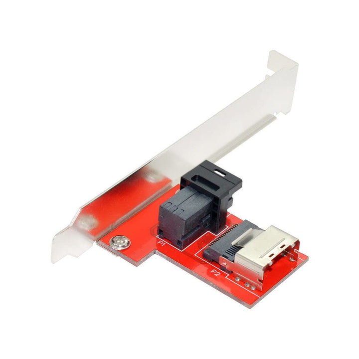 ChenYang CY Mini SAS SFF-8087 PCI-Express 4.0 auf SFF-8643 SAS HD PCBA Buchse Adapter mit Halterung