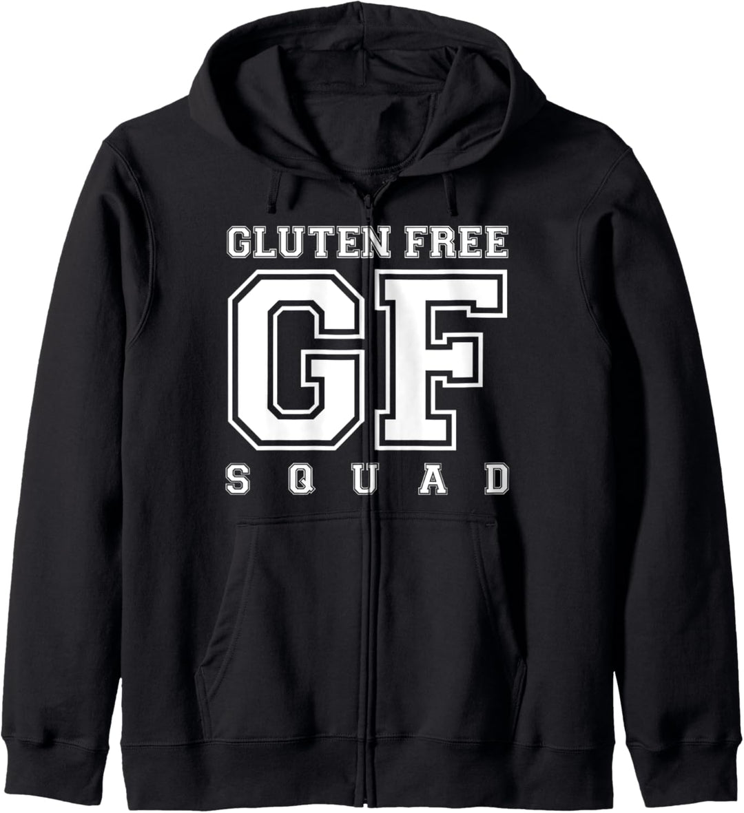 GLUTENFREI ZÖLIAKIE GLUTEN FREE SQUAD GESUNDHEIT Kapuzenjacke