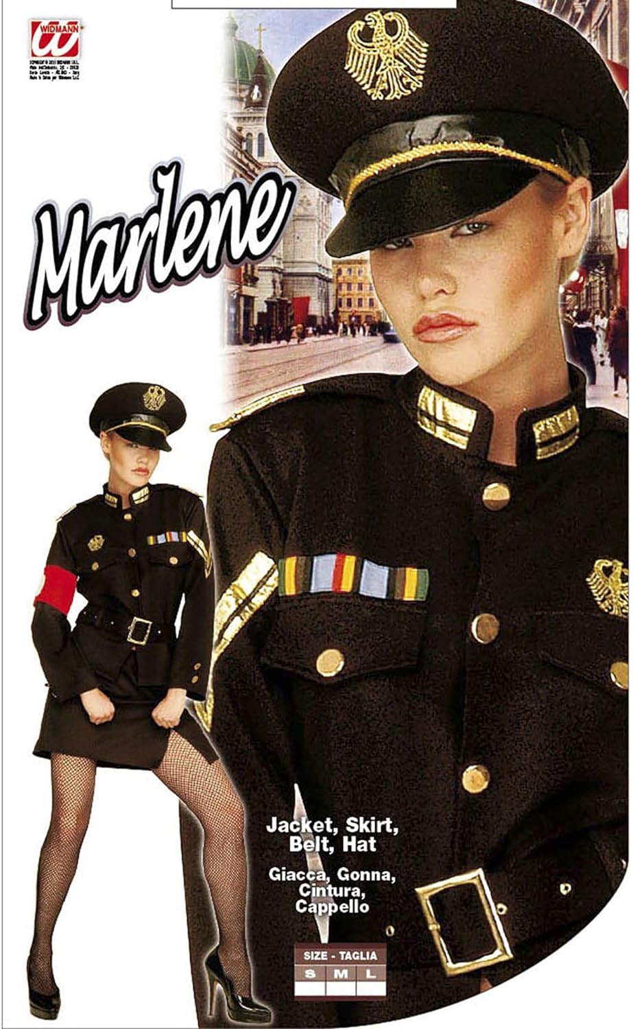 WIDMANN 44291 COSTUME MARLENE S DONNA TEDESCA NAZISTA 