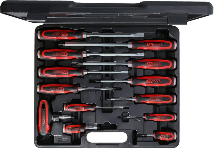 KS Tools 917.0795 1/4"+3/8"+1/2" Steckschlüssel-Satz, 195-tlg & 151.1150 ERGOTORQUEmax Schlagkappen-
