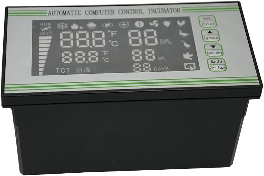 PAIDUOJI Digitaler Thermostat, multifunktional, für Inkubator von Eiern, kleine Grösse xm-18 (XM-18S