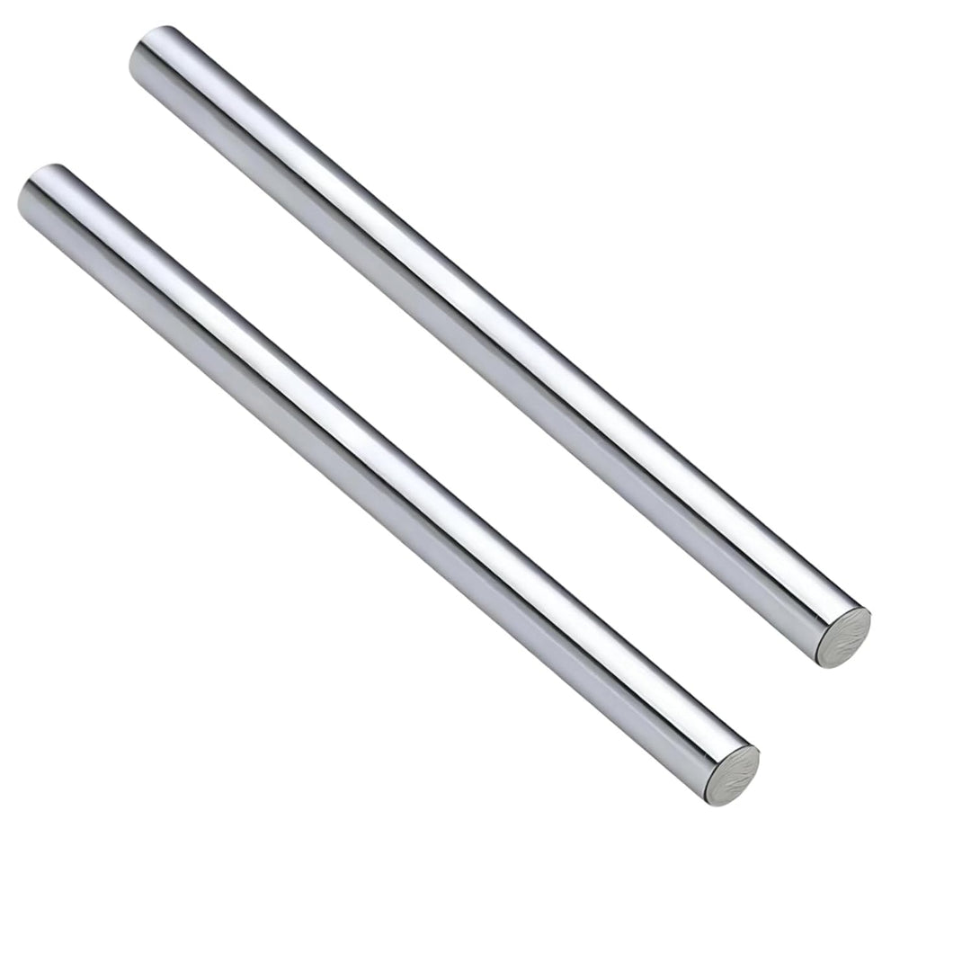 Coavoo 2 x Ø12mm x 400mm Linearwelle Linearführung Gerade Rundstange 12mm Durchmesser Horizontale Pr