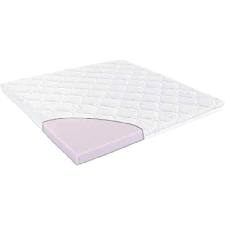 tiSsi ® Matratze by Träumeland 85x89 cm für 4-eckige Laufgitter/Laufställe Weiss, Weiss